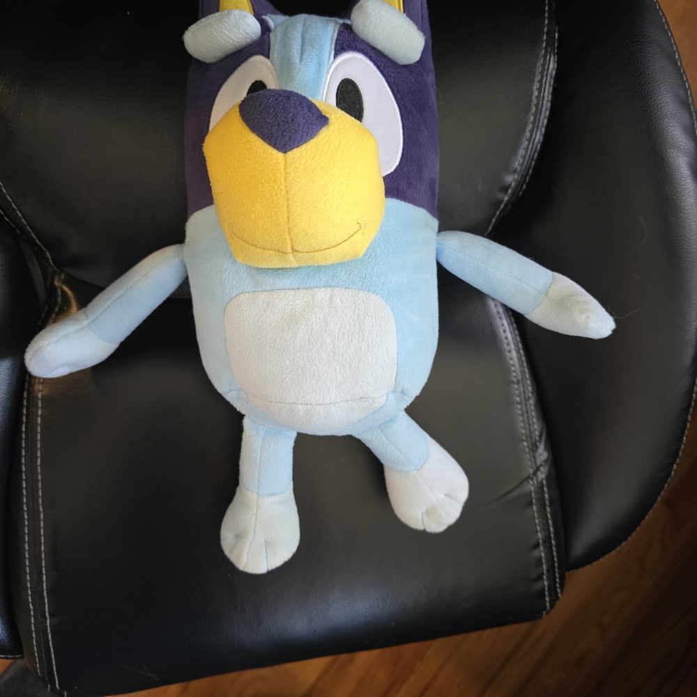 Bluey plush stuffed animal from the popular children’s show Bluey.
Made by Moose